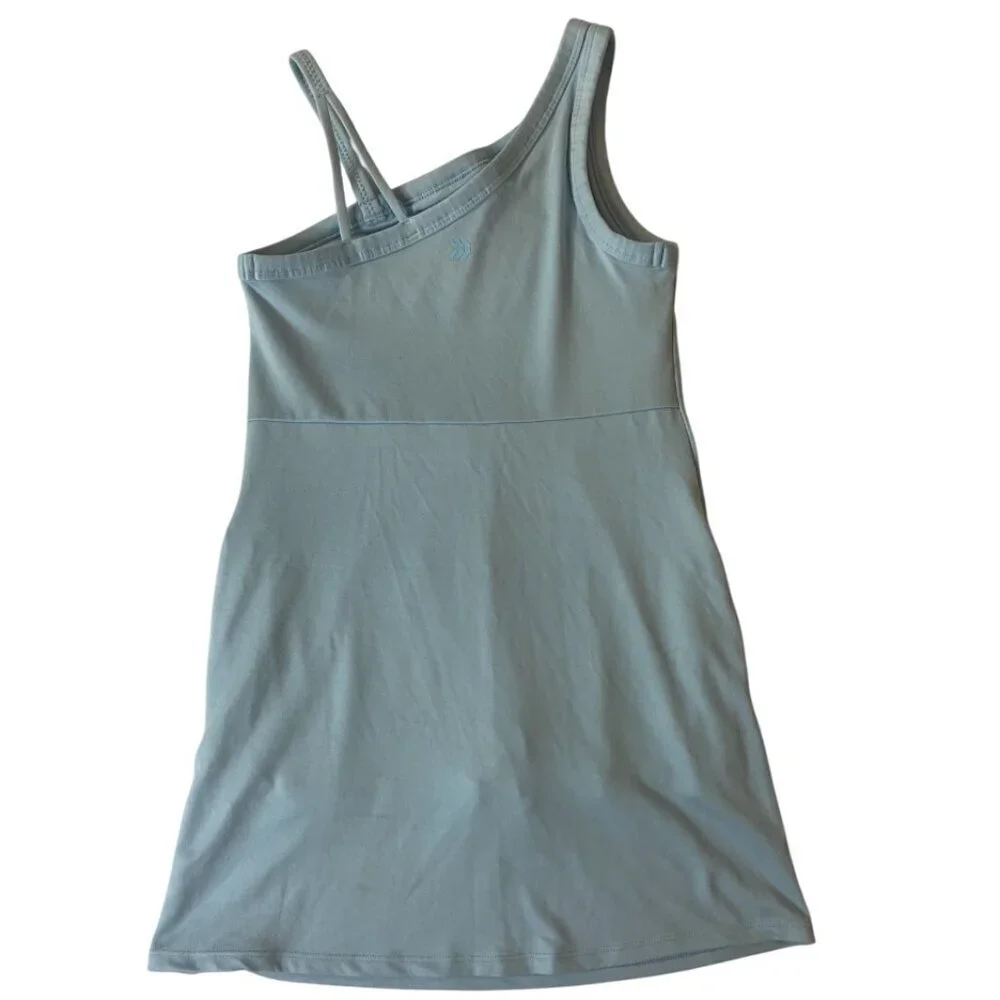 Girls' Asymmetrical Active Dress - All in Motion™ Light Blue S (6/7).
